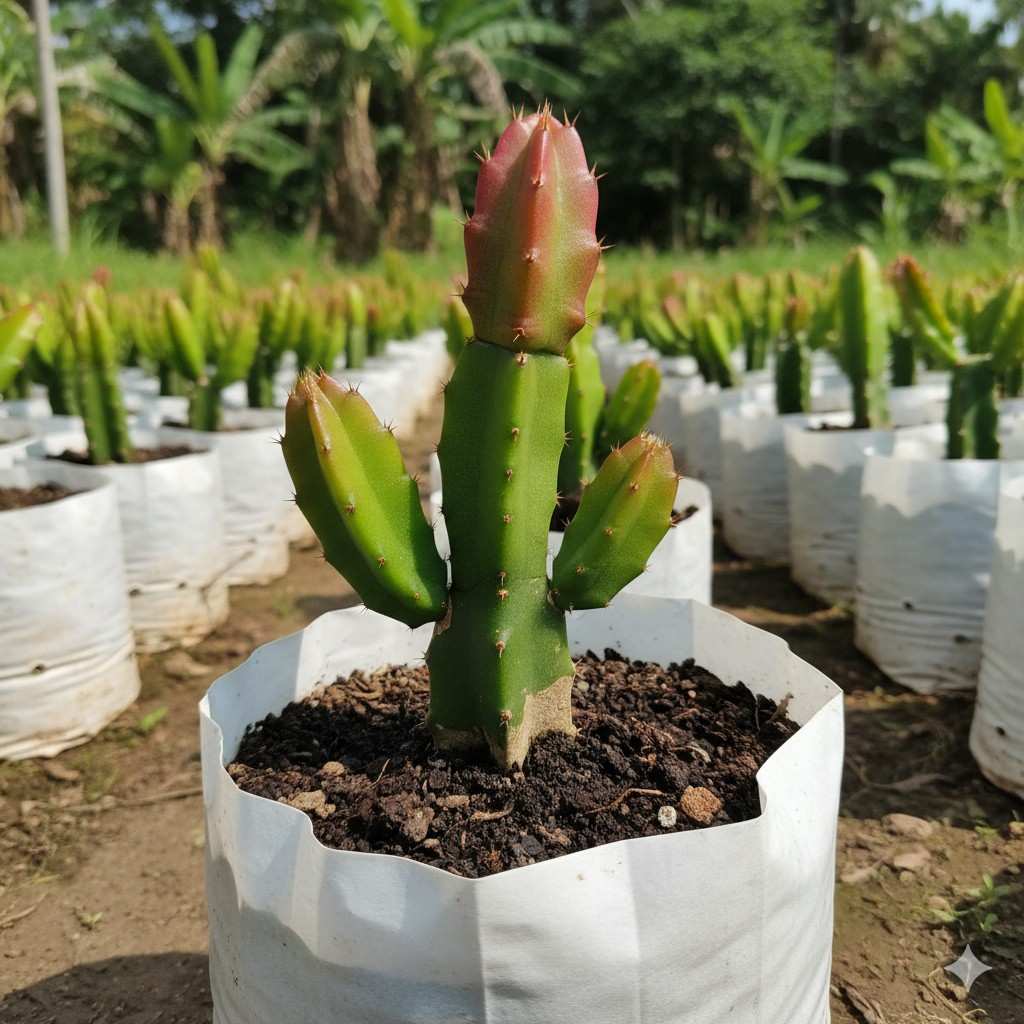  লাল ড্রাগন ফল চারা  